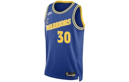 Мужская майка Nike NBA Warriors Curry Dri-FIT, синяя