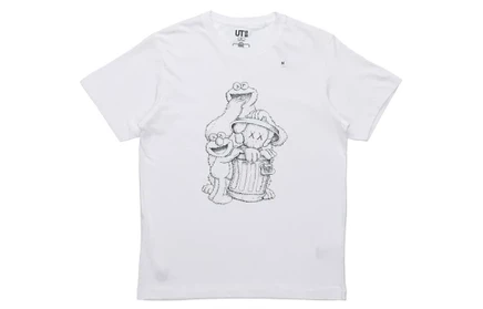 Футболка Uniqlo Sesame Street Trash Can