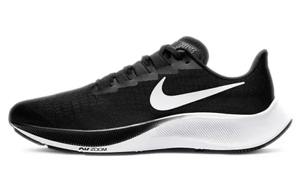 Мужские кроссовки Nike Air Zoom Pegasus 37, черно-белые