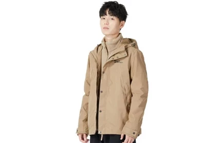 Мужская ветровка Jack Wolfskin, имбирный оттенок