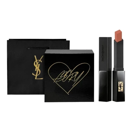 Помада Yves Saint Laurent Black Gold Box, бархатная
