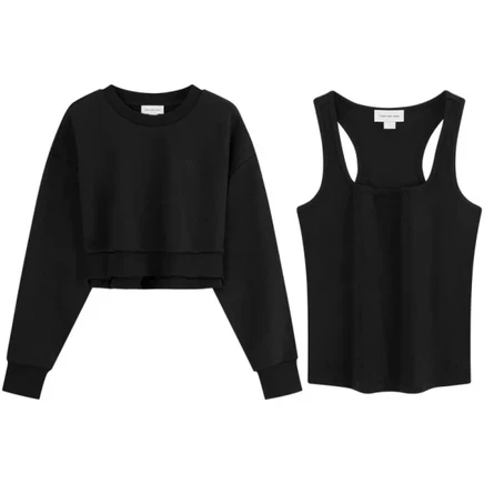 Женский спортивный костюм Calvin Klein, черный