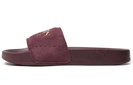 Шлепанцы Puma Leadcat Suede Slide, винные