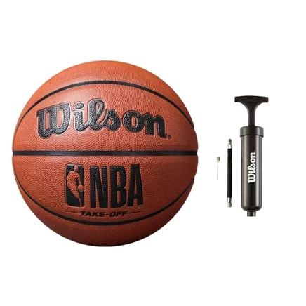 Баскетбольный мяч Wilson NBA Series, 7, коричневый