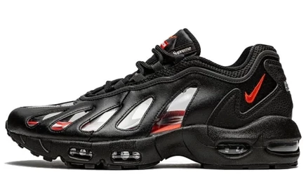 Мужские кроссовки Nike Air Max 96 Supreme, черные
