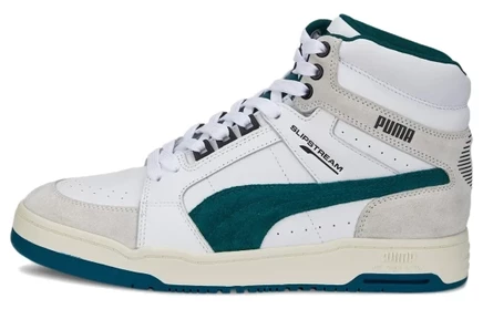 Мужские кроссовки Puma Slipstream Mid, бело-зеленые