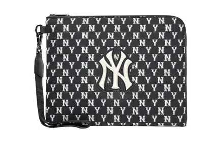 Унисекс клатч-кошелек MLB, полиэстер, черный