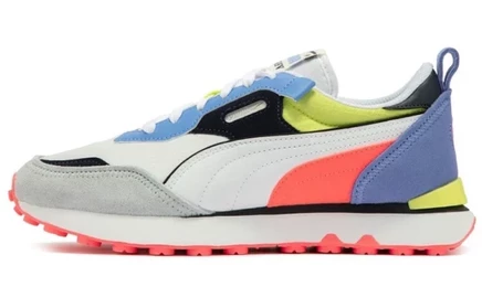 Мужские кроссовки Puma Rider FV, бело-фиолетовые