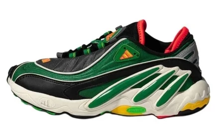 Мужские кроссовки Adidas Fyw 98, черно-зелено-красные