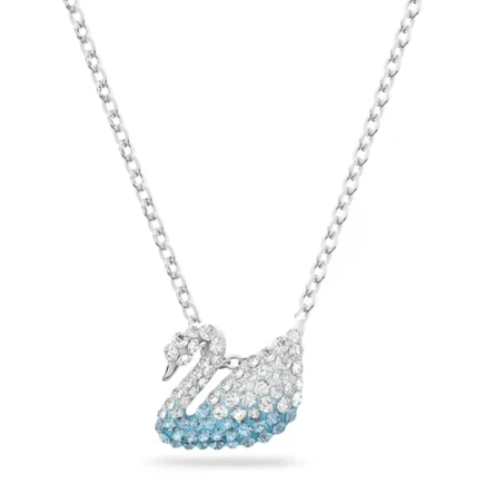 Женская подвеска Swarovski, синяя