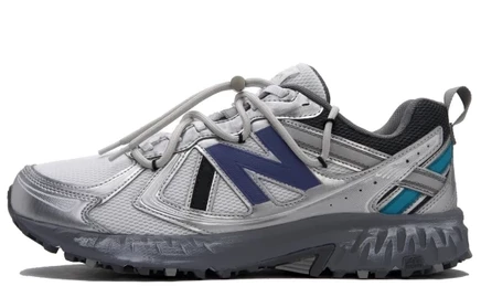 New Balance NB 410 Slip Resistant Abrasion Resistant Low top Running Shoes Unisex Blue Gray Silver blue gray silver