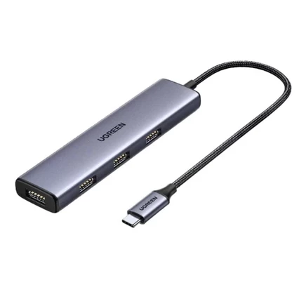 USB-концентратор Ugreen 20841, 4 порта USB 3.0