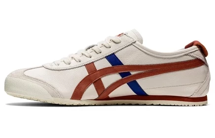 Мужские кроссовки Onitsuka Tiger Mexico 66, бежево-красные