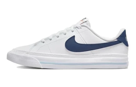 Детские кеды Nike Court Legacy, бело-синие
