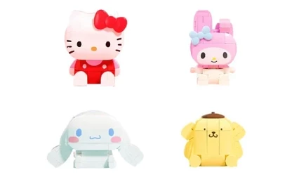 Конструктор Keeppley Sanrio BigHeadz