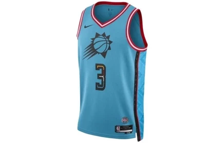Унисекс баскетбольная майка NBA x Nike, синяя