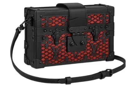Женская мини-сумка Louis Vuitton Petite Malle, черная