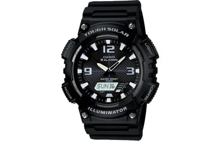 Мужские часы Casio AQ-S810W-1AVDF, черный циферблат