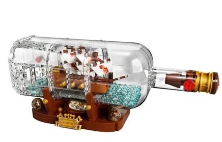 Конструктор LEGO Ideas «Корабль в бутылке», 962 детали