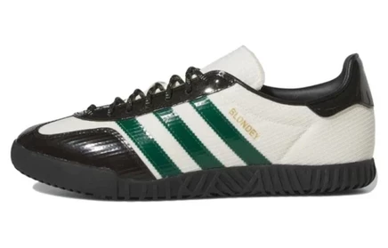 Кроссовки adidas Gazelle Indoor, бело-зеленые
