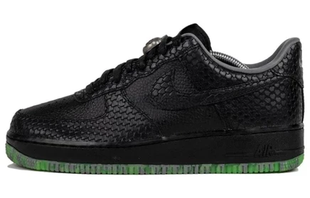Мужские кроссовки Nike Air Force 1 Halloween, черно-зеленые