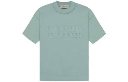 Детская футболка Fear Of God Essentials, голубая