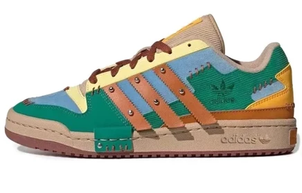 Мужские кроссовки Adidas x Melting Sadness Forum Low, медные