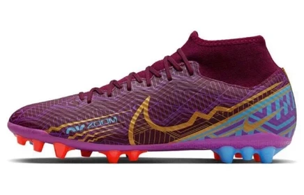 Мужские бутсы Nike Superfly 9 Elite KM FG, бордовые