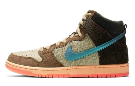 Мужские кеды Nike X Concepts SB Dunk High Pro Duck