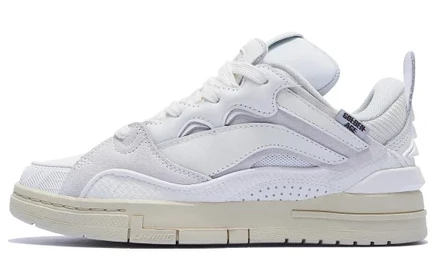 Женские кеды Li-Ning Wave Golden, белые