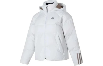 Женский пуховик Adidas, белый