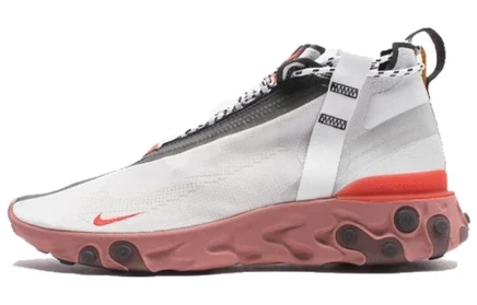Мужские кроссовки Nike React Runner Mid, бело-красные