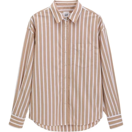 Женский лонгслив Gap, зеленый