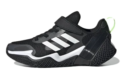Детские кроссовки Adidas 4Uture Runner K, черно-белые