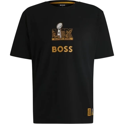 Мужская футболка Hugo Boss, черная
