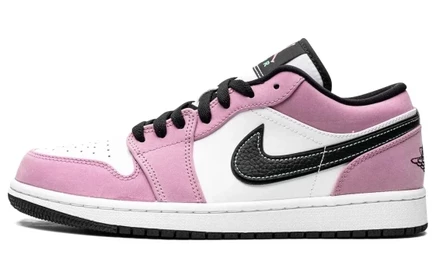 Баскетбольные кроссовки Jordan 1 Low SE, фиолетовые
