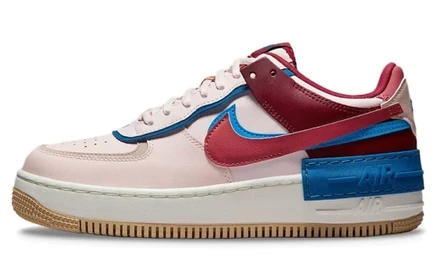 Женские кроссовки Nike Air Force 1 Low Shadow, розовые