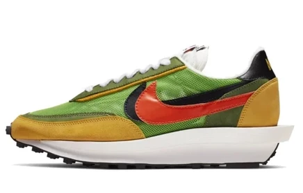 Мужские кроссовки Nike x Sacai LDWaffle Green Gusto