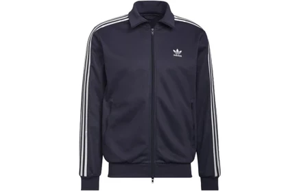 Мужская куртка adidas Beckenbauer, серо-синяя