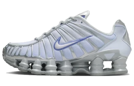 Женские кроссовки Nike Shox TL, серебристые