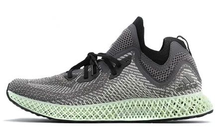 Кроссовки Adidas AlphaEdge 4D Ltd, пепельно-зеленые