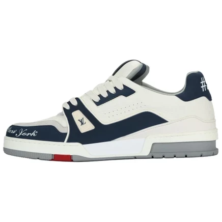 Мужские кроссовки Louis Vuitton Trainer New York, белые