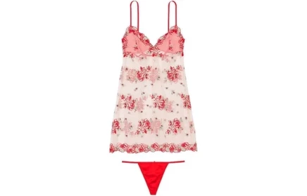 Женский комплект белья Victoria's Secret, нюдовый