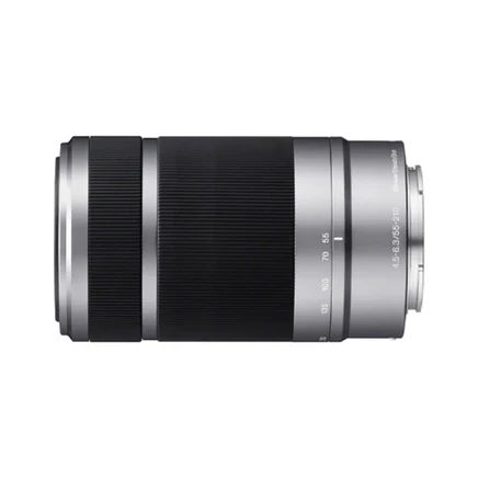 Объектив Sony E 55–210 мм f/4.5–6.3 OSS, серебристый