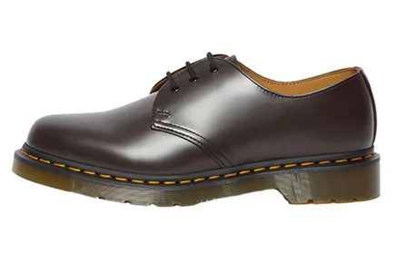 Мужские туфли Dr Martens 1461, бордовые
