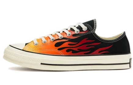 Мужские кеды Converse Chuck Taylor 70 Ox, огненный принт