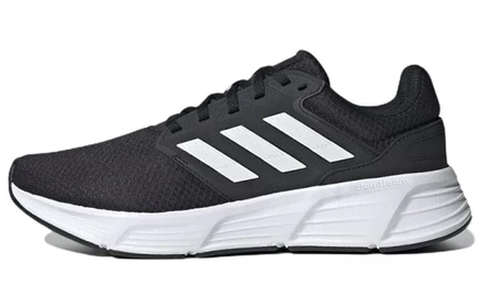 Мужские кроссовки Adidas Galaxy 6, чёрно-белые