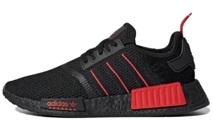 Мужские кроссовки Adidas NMD_R1, черно-красные