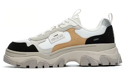 Женские кроссовки Fila Hike Low, серо-черные
