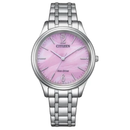 Часы Citizen Collection с розовым циферблатом